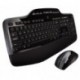 Logitech MK710 - Pack de teclado y ratón, negro - QWERTY español