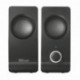 Trust Remo - Set de altavoces de ordenador de 16 W 2.0, 3.5 mm , negro