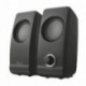 Trust Remo - Set de altavoces de ordenador de 16 W 2.0, 3.5 mm , negro