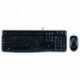 Logitech MK120 - Pack de teclado y ratón QWERTY Español , negro