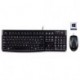 Logitech MK120 - Pack de teclado y ratón QWERTY Español , negro