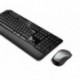 Logitech MK520 - Pack de teclado y ratón inalámbricos ratón óptico, teclado QWERTY español, 2,4GHz , negro
