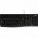 Logitech K120 Business - Teclado con conectividad USB, Negro - QWERTY español