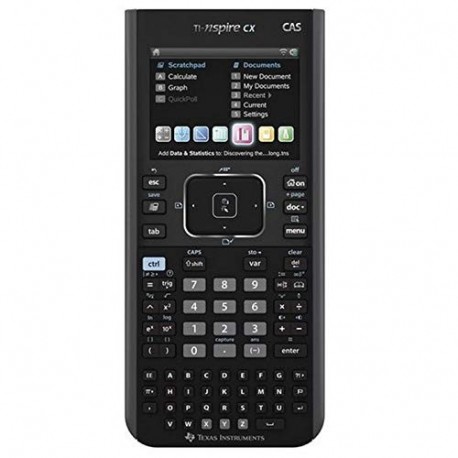 Texas Instruments TI Nspire CX CAS - Calculadora gráfica táctil, color negro