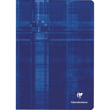 Clairefontaine 3101C - Lote de 10 Cuadernos grapados A4 rayado francés Séyès de 48 páginas, colores surtidos