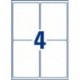 Avery C9269-10 - Etiquetas para botellas 40 unidades, 120 x 90 mm 