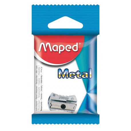 Maped 006600 Manual pencil sharpener Gris - Sacapuntas Manual pencil sharpener, Gris, Metal 