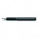 Faber-Castell 148821 Basic Black - Pluma estilogrfica carbono, plumn fino , color negro