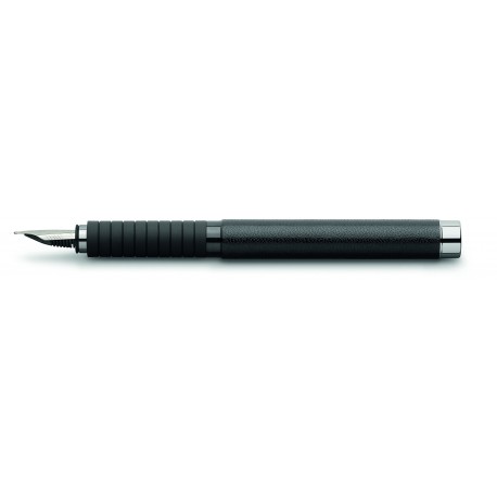 Faber-Castell Basic - Pluma estilográfica de trazo extra fino, negro