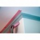 Tesa - Cinta de carrocero para superficies delicadas, Rosa suav, 50 m x 25 mm, para interiores 