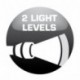 Varta Indestructible - Linterna 3 Watt LED, 150 lm, 4 pilas C incluídas 