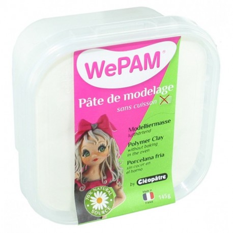 WePAM - PFWBBB-145 - Pasta de porcelana fría, 145 ml, color blanco