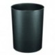 Camino 26516 Papelera Allrounder 13 litros, negro, redondo Cubo de basura, plástico resistente, volumen 13L