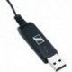 Sennheiser PC 8 USB - Auriculares de diadema abiertos USB micrófono con cancelación de ruido, sonido estéreo color negro