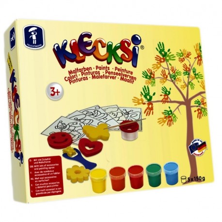 Creative Box Klecksi Dedo Pintura, 18 Piezas - Juguetes Feuchtmann 6336508