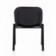 hjh OFFICE XT 600 Silla de confidente Negro 83 x 50 x 57 cm