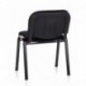 hjh OFFICE XT 600 Silla de confidente Negro 83 x 50 x 57 cm