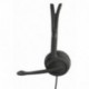Trust 17591 - Auriculares de diadema cerrados con micrófono, USB, control remoto integrado color negro y plata