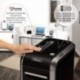 Fellowes 99Ci - Destructora trituradora de papel, corte en partículas, 18 hojas, negro