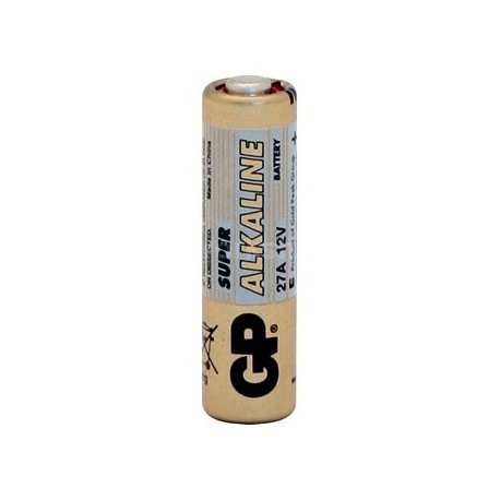 GP Batteries - Pilas alcalinas de 12 V, tamaño 27A, 10 unidades