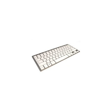 KL Tech KTU0021 - Teclado USB, aluminio/blanco