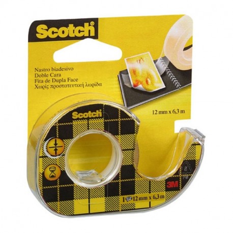 Scotch 70016072798 - Dispensador con cinta adhesiva de doble cara
