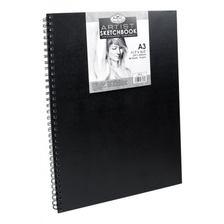 Royal & Langnickel RSB-A3 - Cuaderno de dibujo A3, tapa dura 