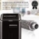 Fellowes 225Ci - Triturador de papel Cross shredding, 24 cm, 53 L, 4800 mm/min, 20 hojas, Negro 