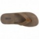 Reef R2611BZB Chanclas de Cuero para Hombre, Color Marrón, Talla 43 EU 10 US 