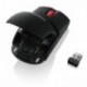 Lenovo Laser Wireless Mouse - Ratón óptico RF inalámbrico, 1600 DPI, USB , negro