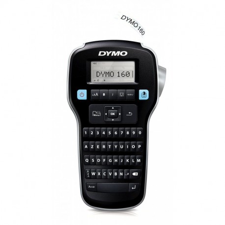 DYMO LabelManager 160 - Impresora de etiquetas 203 mm, 118 mm, 49 mm, AA, 65 mm, 160 mm , Teclado Azerty importado 