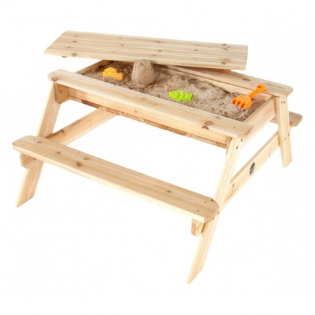 Plum 25070 - Mesa de picnic infantil con piscina y piscina de arena