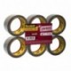 3M Scotch Low Noise Cinta de embalaje - Cinta adhesiva para almacenamientos y envíos, desenrollado silencioso, 50 mm x 66 m, 