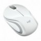 Logitech M187 - Mini ratón inalámbrico, 2.4 GHz, blanco