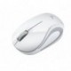 Logitech M187 - Mini ratón inalámbrico, 2.4 GHz, blanco