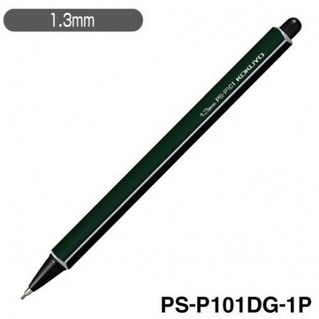 S Kokuyo T lápiz portaminas 1,3 mm Verde oscuro libro x 10 PS-P101DG-1P importado de Japón 