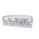 RIBILAND 07354 funda de mesa rectangular transparente 2,50 M