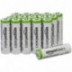 AmazonBasics AA NiMH Precharged Rechargeable Batteries 16 Pack, 2000 mAh 