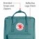 Fjällräven Kånken F23510, Mochilla Unisex, Verde Frost Green , 16 L 38 x 27 x 13 cm 