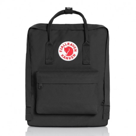 Fjällräven Kånken 23510, Mochilla Unisex, Negro Black , 16 L 38 x 27 x 13 cm 