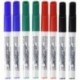 BiC Velleda - Paquete de 8 marcadores para pizarra blanca, colores azul, negro, rojo y verde