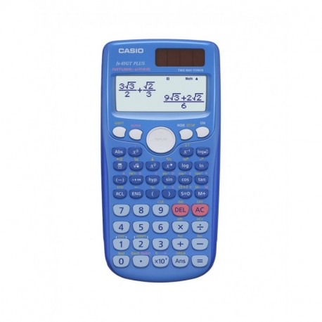Casio FX-85GTPLUS - Calculadora científica 23 x 14 x 2 cm, pilas y solar , color azul Importado 