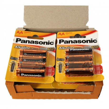 Panasonic POWER LR6 AA - Pack de 48 pilas alcalinas