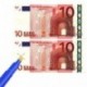 TRIXES Bolígrafos para Detectar Billetes de Banco, Chequear Billetes de Banco