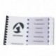 Avery España 01732061 - Separadores personalizables con etiquetas transparentes, 12 pestañas, 297 x 225 x 3 mm, color blanco