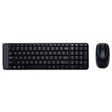 Logitech MK220 - Pack de teclado y ratón inalambrico Teclado portugues 