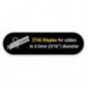 Tacwise CT-45 - Grapadora ligera para cables de tipo CT-45 de 8/10mm