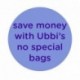 Ubbi U10006 - Contenedor de pañales, color gris