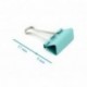 Sourcingmap - Clips de papel 60 unidades , multicolor