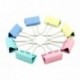 Sourcingmap - Clips de papel 60 unidades , multicolor